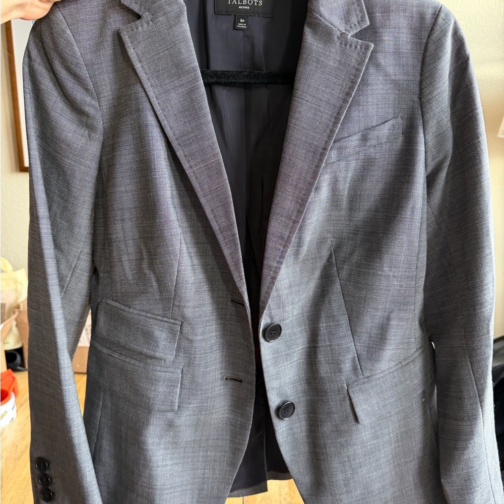 Talbots Gray Blazer